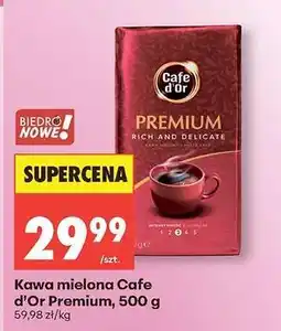 Biedronka Kawa mielona Cafe d'Or Premium, 500 g oferta