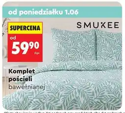 Biedronka Komplet pościeli bawełnianej oferta