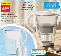 Biedronka Szklany dzbanek filtrujący z wkładem oferta