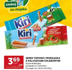 Stokrotka Serek topiony, przekąska z paluszkami chlebowymi kiri oferta