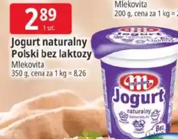E.Leclerc Mlekovita Jogurt naturalny Polski bez laktozy oferta
