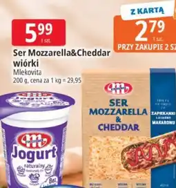 E.Leclerc Mlekovita Ser Mozzarella & Cheddar wiórki oferta