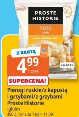 E.Leclerc Proste Historie Pierogi ruskie/z kapustą i grzybami/z grzybami oferta