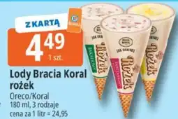 E.Leclerc Bracia Koral Lody rożek oferta