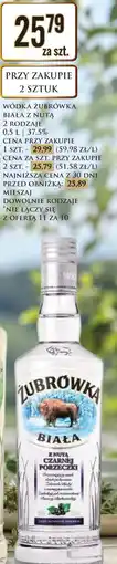 Dino WÓDKA ŻUBRÓWKA BIAŁA Z NUTĄ 2 RODZAJE oferta