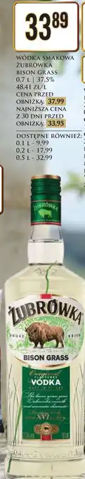 Dino WÓDKA SMAKOWA ŻUBRÓWKA BISON GRASS oferta