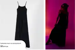 Sinsay Sukienka maxi na ramiączkach oferta
