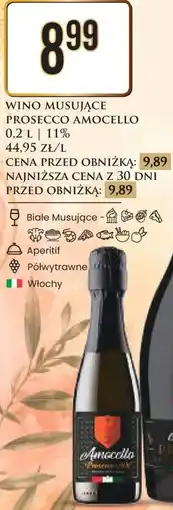 Dino Wino musujące Prosecco Amocello oferta