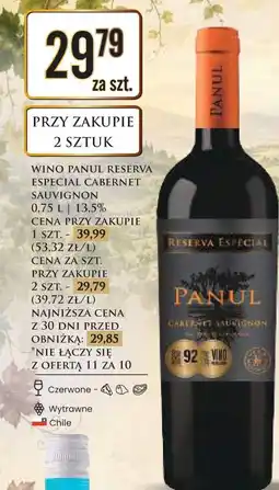 Dino Wino Panul Reserva Especial Cabernet Sauvignon oferta