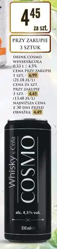 Dino Cosmo Drink Whisky & Cola oferta
