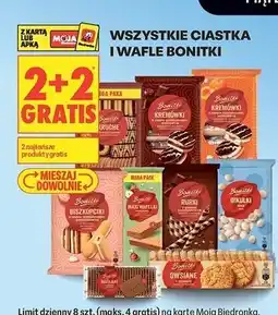 Biedronka Ciastka kremówki dekorowane z wiśnią Bonitki oferta