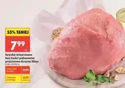 Biedronka Szynka wieprzowa bez kości Kraina Mięs oferta