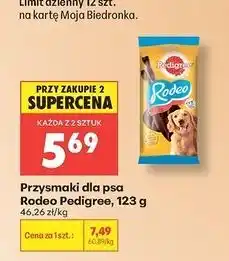 Biedronka Przysmak dla psa Pedigree Rodeo oferta