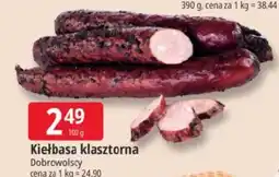 E.Leclerc Dobrowolscy Kiełbasa klasztorna oferta