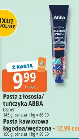 E.Leclerc Abba Pasta z łososia lub tuńczyka oferta