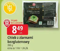 E.Leclerc Wiodąca Marka Chaque Jour Chleb z ziarnami bezglutenowy oferta