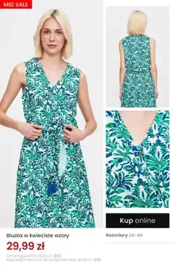 Top Secret Bluzka w kwieciste wzory oferta