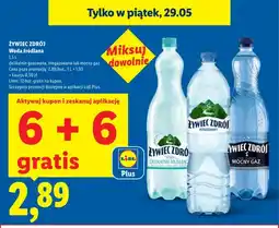 Lidl Woda źródlana Żywiec Zdrój delikatnie gazowana oferta