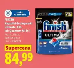 Lidl Kapsułki do zmywarki Quantum All in 1 lemon Finish oferta