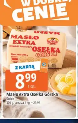 E.Leclerc Masło extra Osełka Górska Sobik oferta