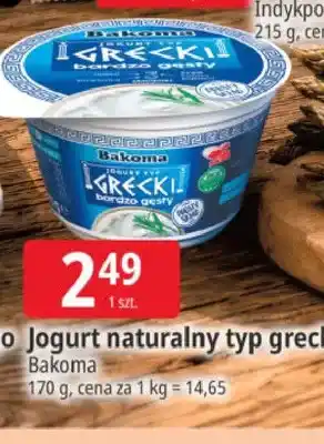 E.Leclerc Jogurt naturalny typ grecki Bakoma oferta