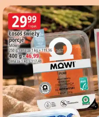 E.Leclerc Łosoś świeży porcje Mowi oferta