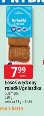 E.Leclerc Łosoś wędzony gniazdka Suempol oferta
