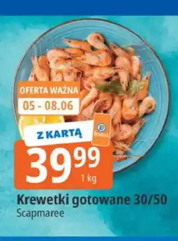 E.Leclerc Krewetki gotowane 30/50 Scapmaree oferta