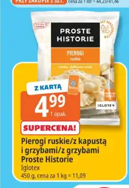 E.Leclerc Pierogi ruskie Proste Historie Iglotex oferta