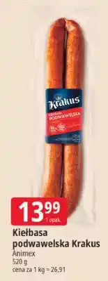 E.Leclerc Kiełbasa podwawelska Krakus oferta
