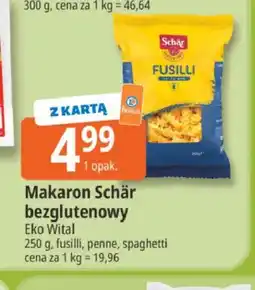 E.Leclerc Makaron Schär bezglutenowy fusilli oferta