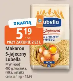 E.Leclerc Makaron 5-jajeczny Lubella krajanka oferta