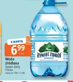 E.Leclerc Woda źródlana Żywiec Zdrój niegazowany oferta