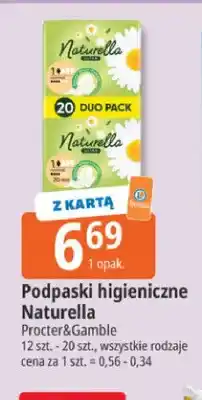 E.Leclerc Podpaski higieniczne Naturella oferta