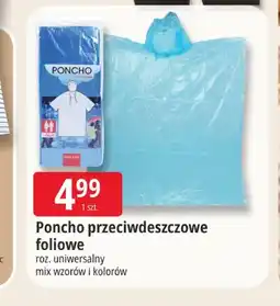 E.Leclerc Poncho przeciwdeszczowe foliowe roz. uniwersalny oferta