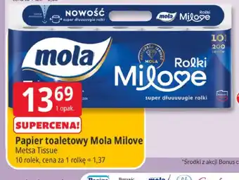 E.Leclerc Papier toaletowy Mola Milove oferta
