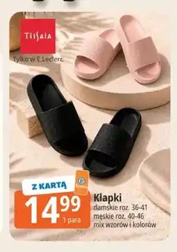 E.Leclerc Klapki męskie Tissaia roz. 40-46 oferta