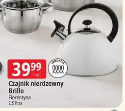 E.Leclerc Czajnik nierdzewny Brillo Florentyna 2,5 litra oferta