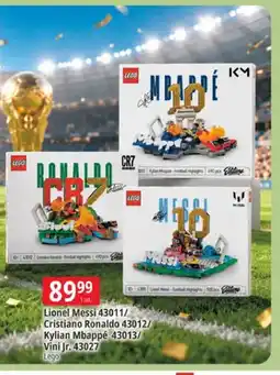 E.Leclerc Klocki LEGO Lionel Messi 43011 oferta