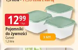 E.Leclerc Pojemniki do żywności Curver 1,2 litra oferta