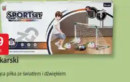 E.Leclerc Zestaw piłkarski Adar bramka, lewitująca piłka ze światłem i dźwiękiem oferta