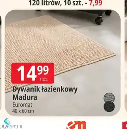 E.Leclerc Dywanik łazienkowy Madura Euromat 40x60cm oferta