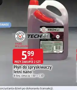 E.Leclerc Płyn do spryskiwaczy letni nano TECH9 oferta