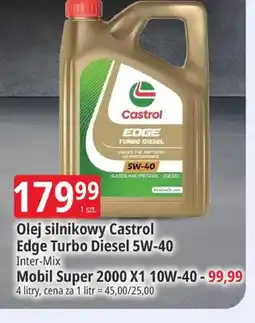 E.Leclerc Olej silnikowy Castrol Edge Turbo Diesel 5W-40 oferta