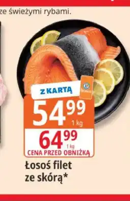 E.Leclerc Łosoś filet ze skórą oferta