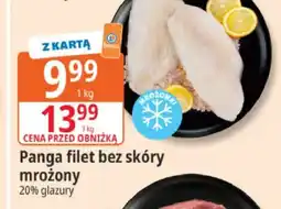 E.Leclerc Panga filet bez skóry mrożony 20% glazury oferta