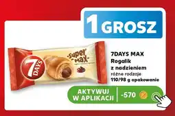 Kaufland Rogalik z nadzieniem kakaowym 7Days Max oferta