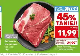 Kaufland Karkówka wieprzowa bez kości oferta