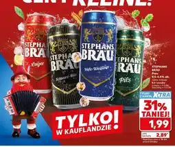 Kaufland Piwo Stephans Bräu Lager oferta