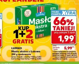 Kaufland Masło ekstra z Łukowa Lumiko oferta